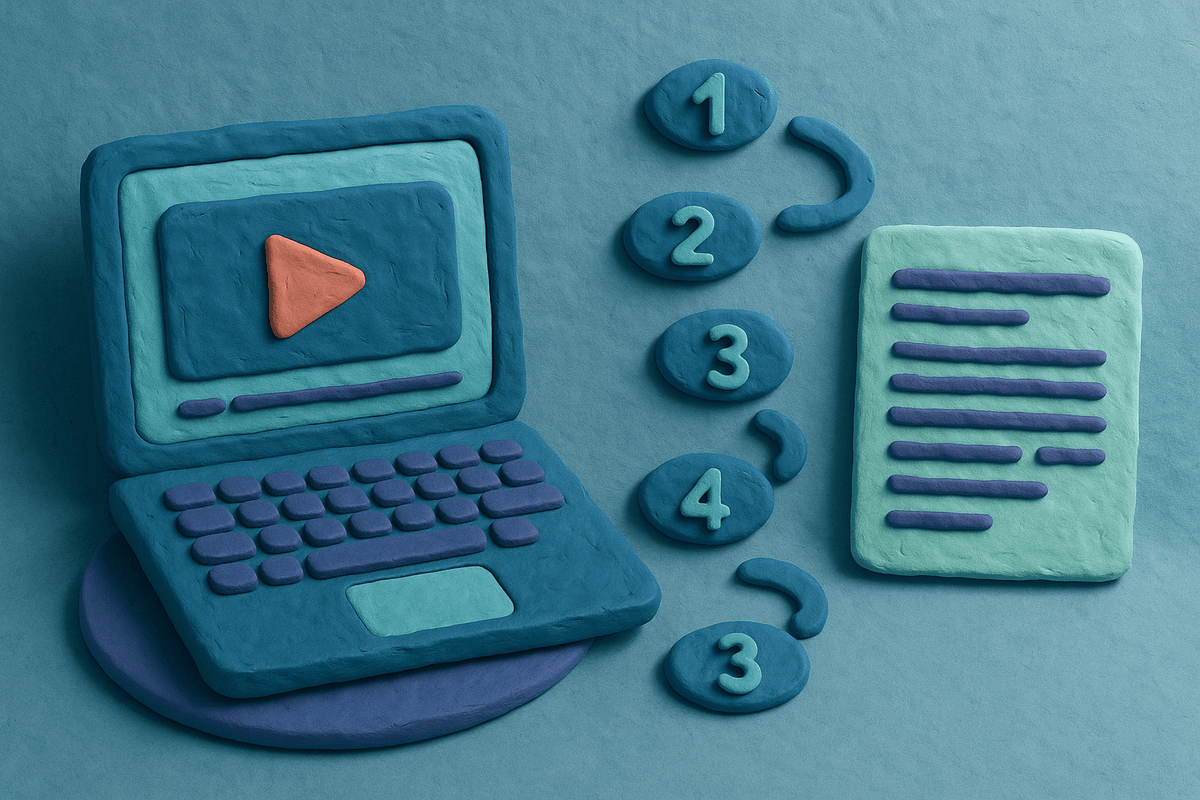 How to Turn a YouTube Video into a Written Article (Step-by-Step)